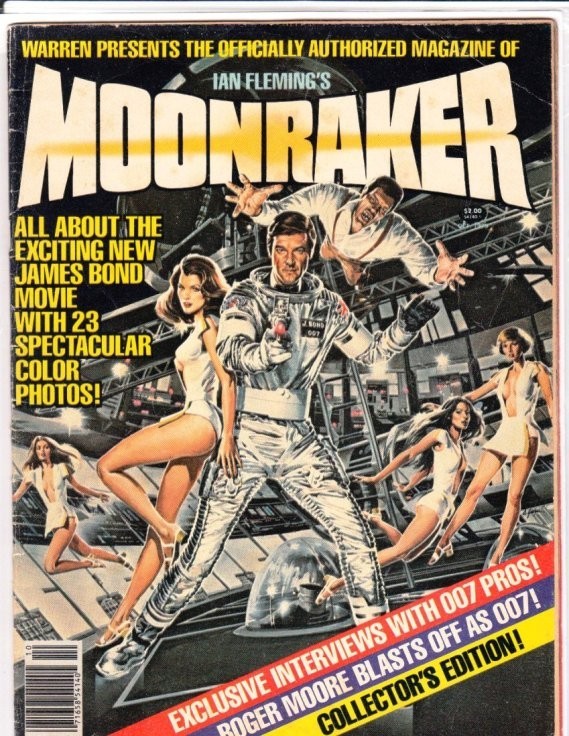 007 - MOONRAKER - OFFICIAL MOVIE MAGAZINE