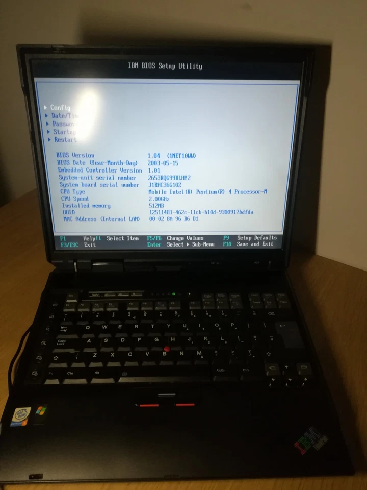IBM ThinkPad A31 15" Pentium 4 2.00Ghz - Image 4 of 4