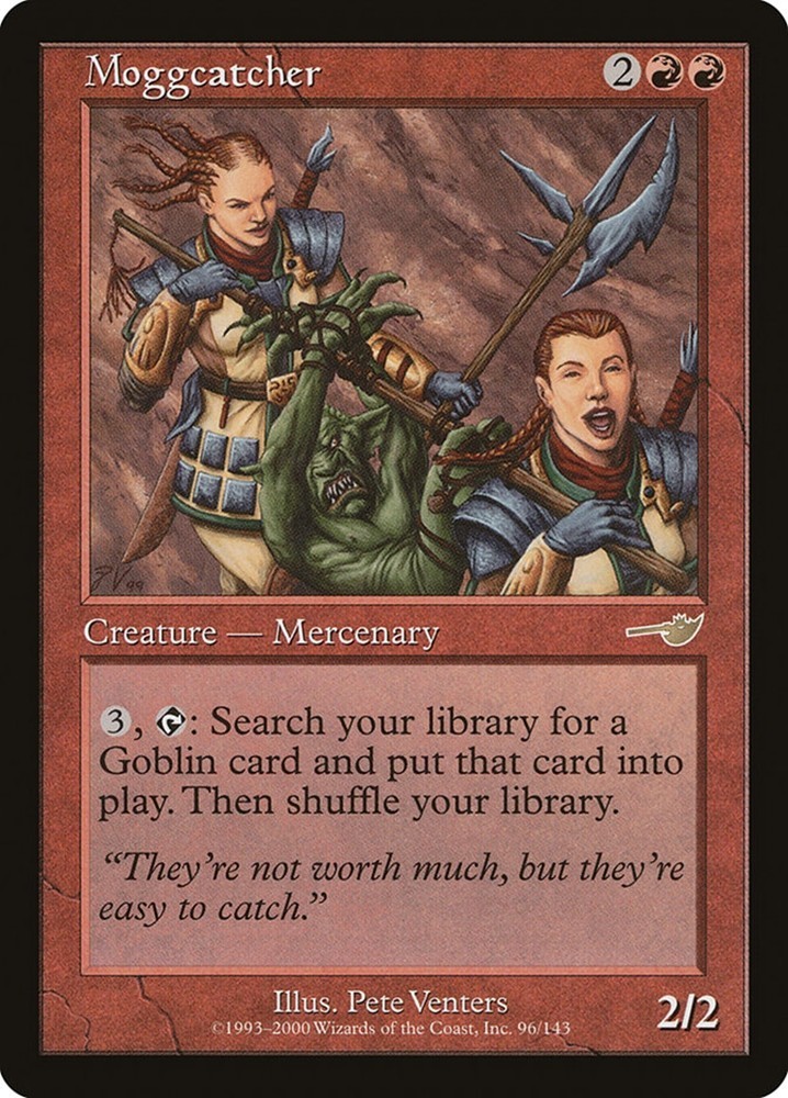 Moggcatcher - MtG Nemesis - R096 NM 2000