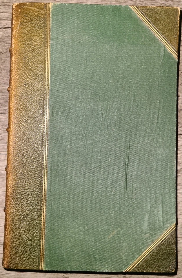 Leather book, Struggles & Adventures of Christopher Tadpole by Albert Smith 1848