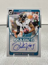 2024 Panini Donruss - Signature Marks Jaguars #SMA-PWA Parker Washington Auto