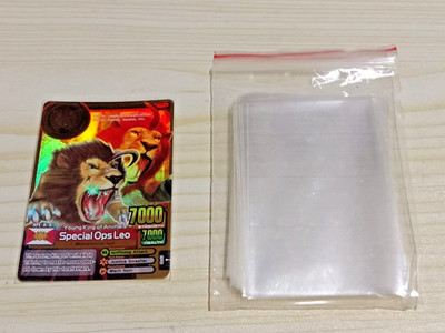 Animal Kaiser Plus Version 3 Gold Card Special Ops Leo + Pack Sleeves