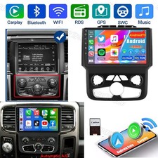 Android 15 For Dodge Ram 1500 2500 3500 2013-2019 Car Radio Stereo GPS CarPlay