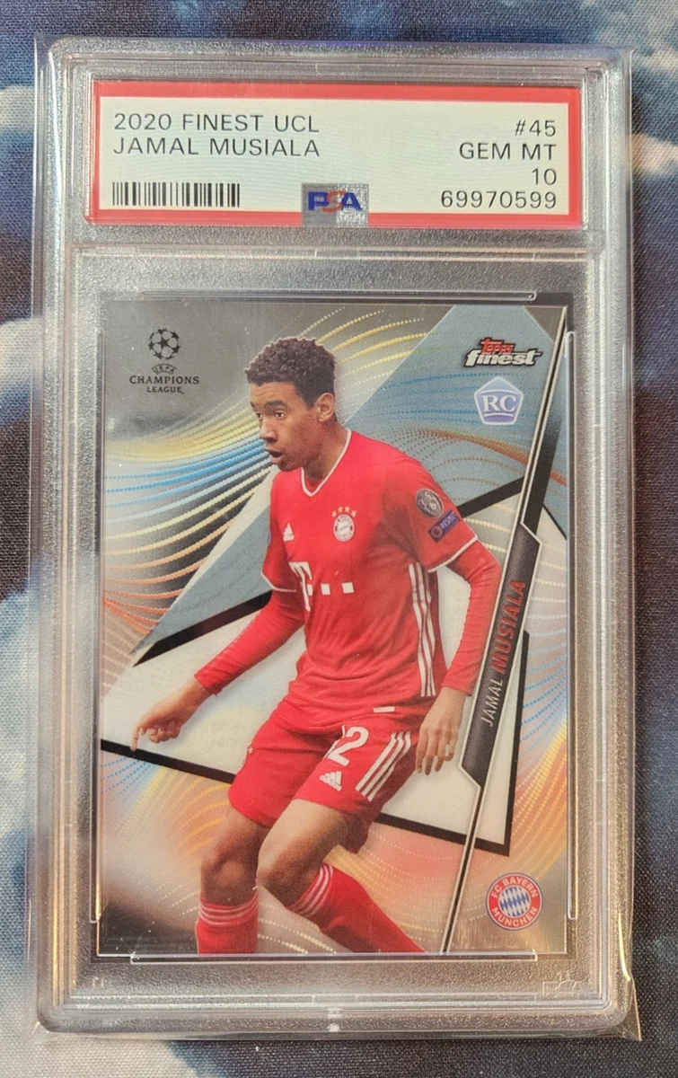 2020-21 Topps Finest UCL Jamal Musiala #45 for sale | eBay