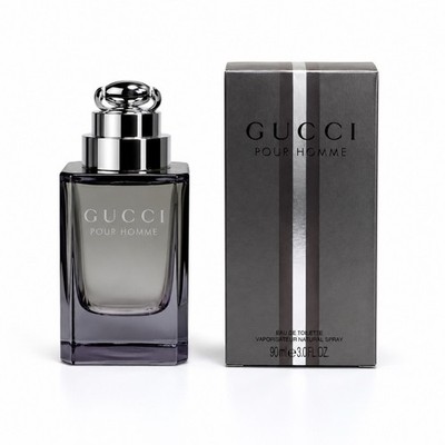 Gucci Pour Homme Eau de Toilette Spray for Men, Regular Size 3.0 fl oz Sealed