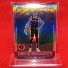 2019-20 Panini NBA HOOPS Premium Stock Zero Gravity Kevin Durant #9 Holo Prizm