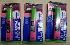 Maybelline Great Lash Washable Mascara - Royal Blue #104 - Pack of 3 Authentic