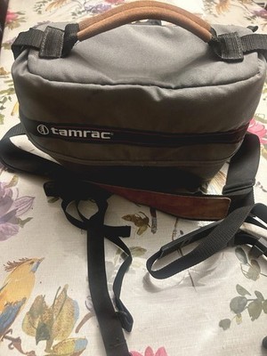 Vintage Tamrac Camera Bag Model 634 Tuck Away Back Pack Shoulder Straps 1987 USA