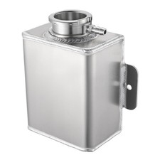 Aluminum Radiator Coolant Expansion Overflow Tank 1.25 Quart 1.25 Qt
