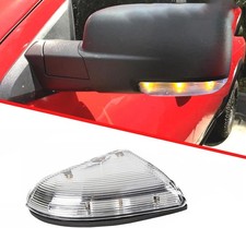 Front Mirror Turn Signal Puddle Light Compatible with Dodge Ram 1500 2009-2018,S