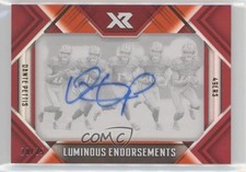 2018 Panini XR Luminous Endorsements Orange 20/25 Dante Pettis #LE-18 Auto 0q0