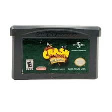 Crash Bandicoot: The Huge Adventure - Nintendo Game Boy Advance GBA (Tested)
