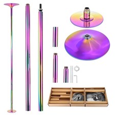 Portable Dance Pole Static Spinning 45mm Stripper Dancing Pole Fitness Exercise