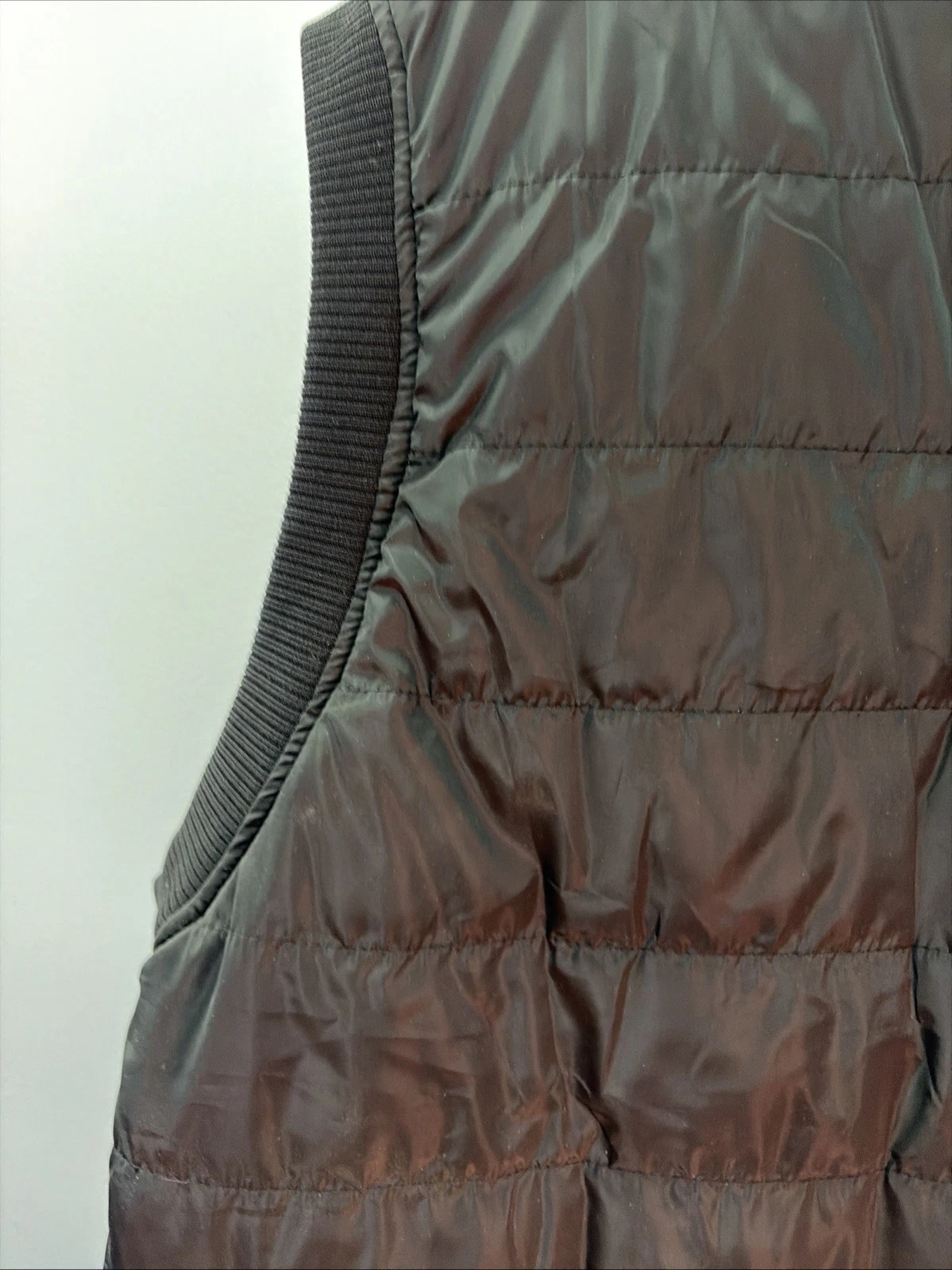Authentic Cool Choice Mens 2XL Black Full Zip OutdoorPuffer Vest Sherpa Lined image 17