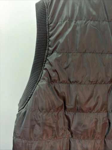 Authentic Cool Choice Mens 2XL Black Full Zip OutdoorPuffer Vest Sherpa Lined image 17