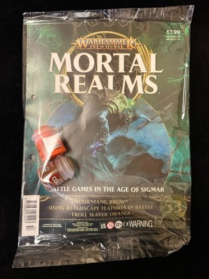 Warhammer AoS Mortal Realms Magazine issue 53 Mournfang Brown Troll Slayer Orang