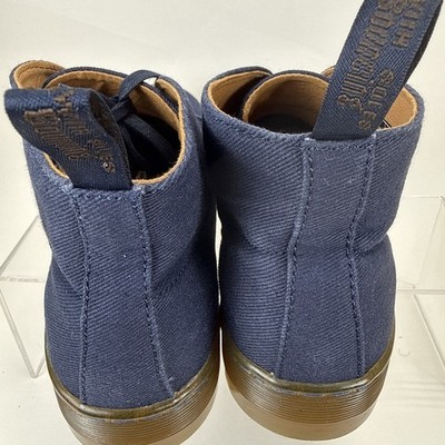 Dr. Martens Navy Mayport Twill Canvas Boot - Size 10 DR MARTENS Boots Mayport Twill Canvas Mens Size 10 US Air  main image 4