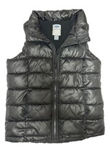 Old Navy Kids Frost Free Black Puffer Vest Unisex Size L