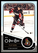 2011-12 O-Pee-Chee #87 Filip Kuba Ottawa Senators Hockey Card