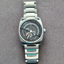 CODE41 TTO Herren Armbanduhr Automatik Skelett Saphirglas Edelstahl 50 m