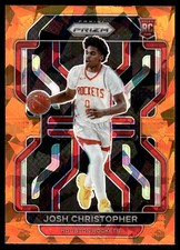 Josh Christopher 2021-22 Panini Prizm #324 Rockets Insert ? SEE SCAN! FREE SHIP