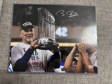 BRUCE BOCHY Texas Rangers SIGNED Autograph 16x20 Photo- Beckett Coa