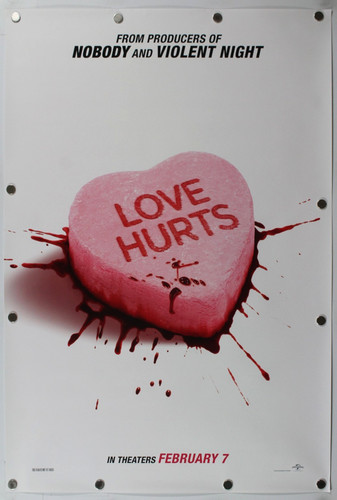Love Hurts 2025 Double Sided Original Movie Poster 27" x 40"