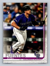 2019 Topps Update #US294 Josh Fuentes RC MLB Colorado Rockies