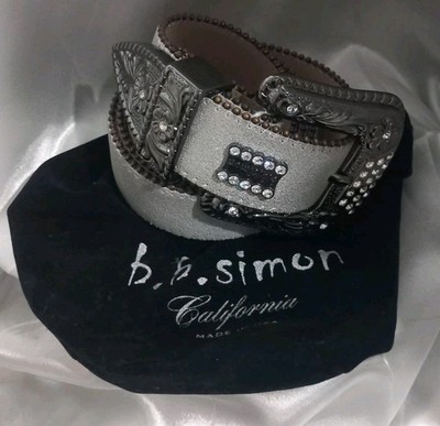 Trojan Classic Static Grey BB Simon Swarovski Crystal Silver