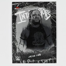2025 Topps Finest WWE Jacob Fatu #INT-JC Intimidators