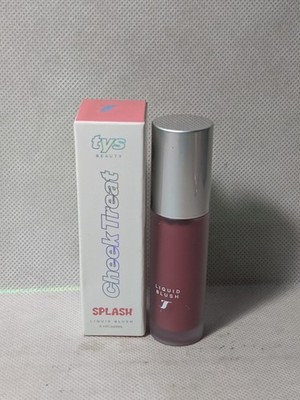 TYS BEAUTY Cheek Treat Liquid Blush   Splash - .14oz Full Size New In Box