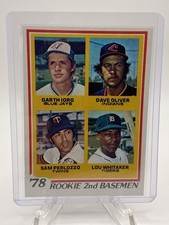 1978 Topps Lou Whitaker Rookie 2nd basemen - GREAT CENTERING