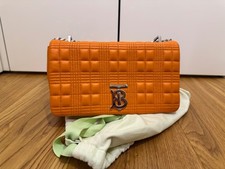 Borsa Burberry Lola arancione / come nuova