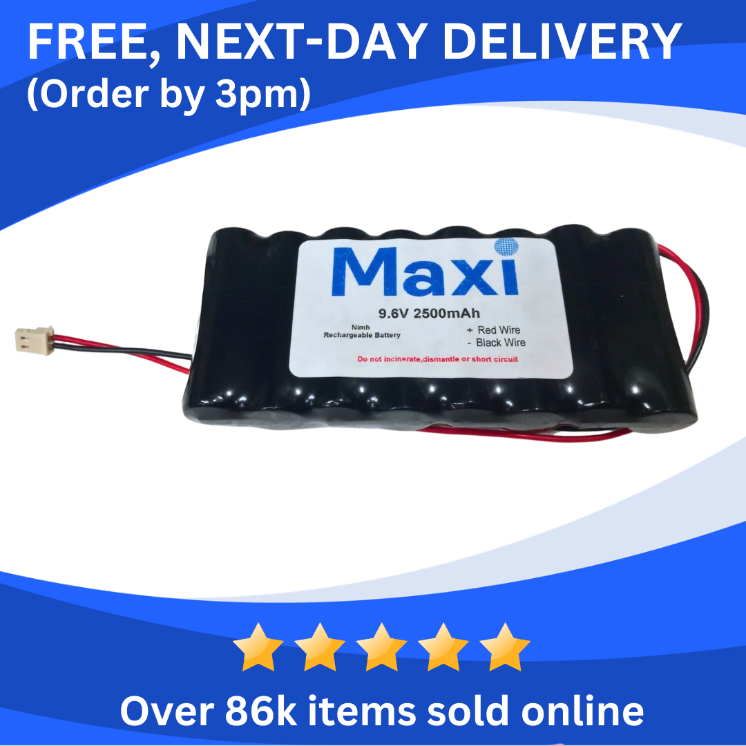 Visonic PowerMax Alarm Battery Pack 9.6V NiMH GP220AAH8BMX