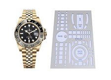 Clear Protective Sticker Kit for Rolex GMT Master II Gold 2018-now