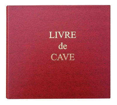 [609] Elve Livre de cave à Anneaux et recharge 230X245 mm Bordeaux - Photo 1/4