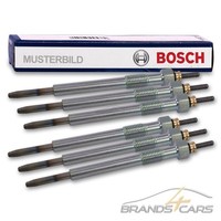 6X Bosch GlÜHkerze Duraterm FÜR Mercedes E-KLASSE W124 S124 300
