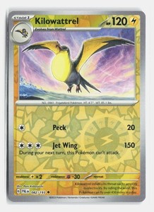 Kilowattrel 082/193 Paldea Evolved Reverse Holo Uncommon