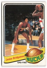 1979-80 Topps #91 Junior Bridgeman Milwaukee Bucks