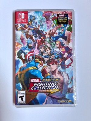 Marvel VS Capcom Fighting Collection Nintendo Switch Physisch NEU OVP + Comic
