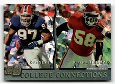 1993 Pro Set #CC6 Cornelius Bennett / Derrick Thomas College Connections