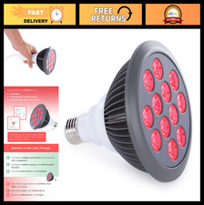 Red Light Therapy Bulb 660nm 850nm - Dual-Chip LEDs for Home Wellness