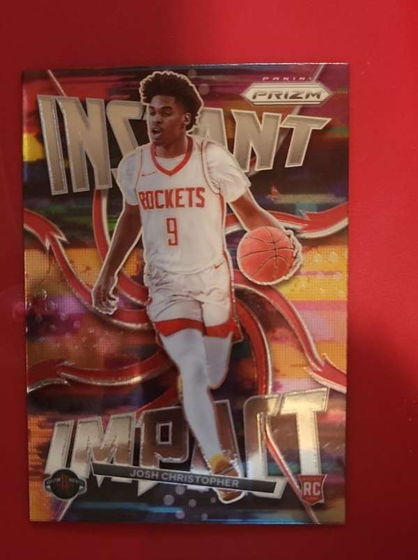 2021-22 Panini Prizm - Instant Impact Prizms Green #11 Josh Christopher