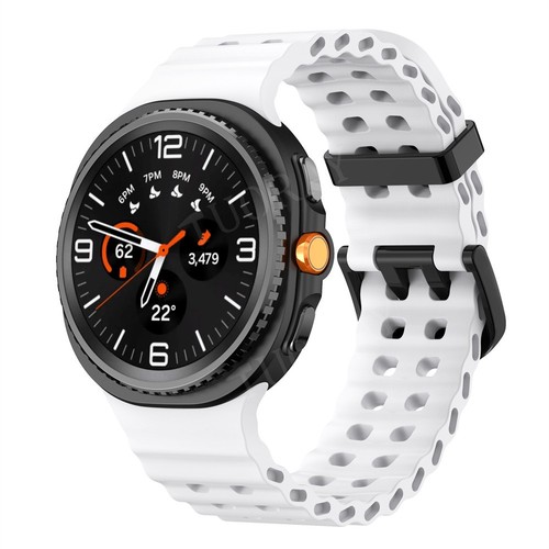 For Samsung Galaxy Watch 8 40/44mm 8 Classic 46mm Silicone Watch Strap Wristband - Picture 17 of 119