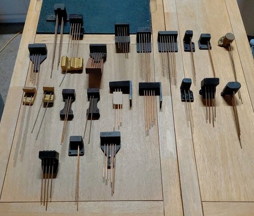 Vintage Chimes Clock Chime Bars Lot Of 23