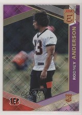 2019 Panini Donruss Elite Rookies Purple /99 Rodney Anderson #174 0oq6