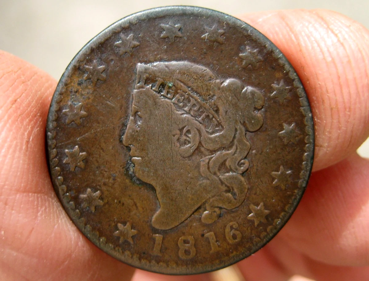 1816 Year Coronet Head US Large Cents (1816-1839) for sale | eBay
