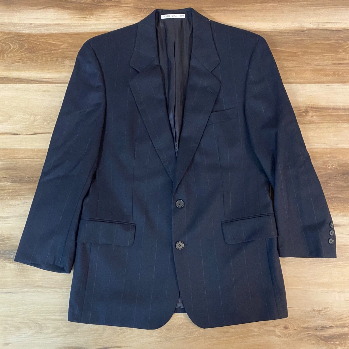 HUGO BOSS Blue Striped Suits & Blazers for Men for sale | eBay