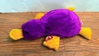 TY Beanie Buddy Patti Platypus Plush Stuffed Animal Vintage Retired NWT