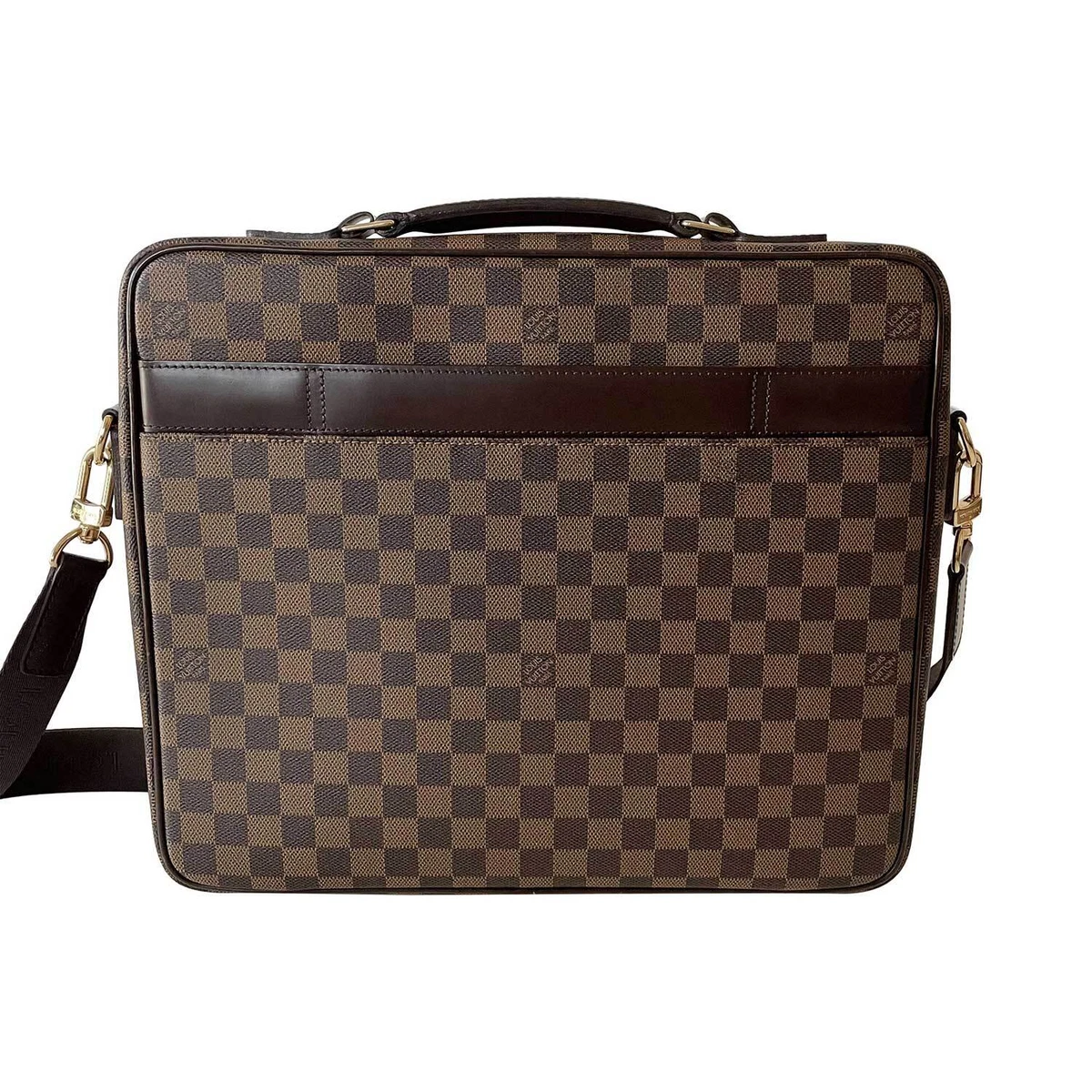 Brown Louis Vuitton Damier Ebene Icare Business Bag